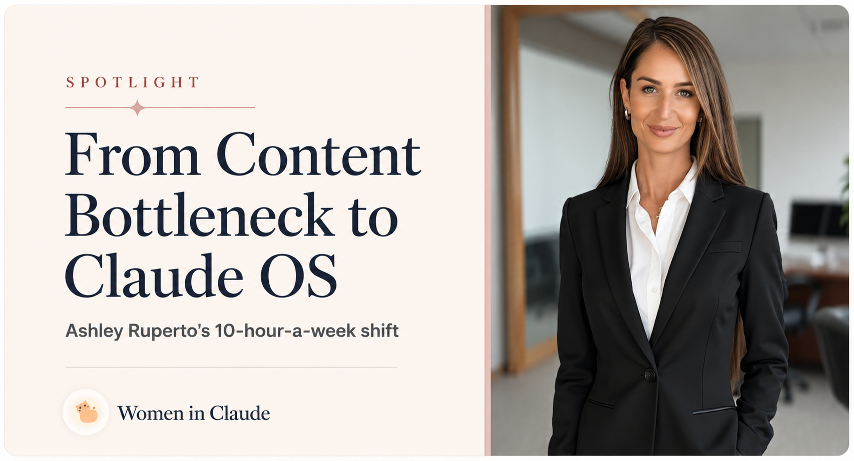 Ashley Ruperto built a Claude operating system for small business marketing
