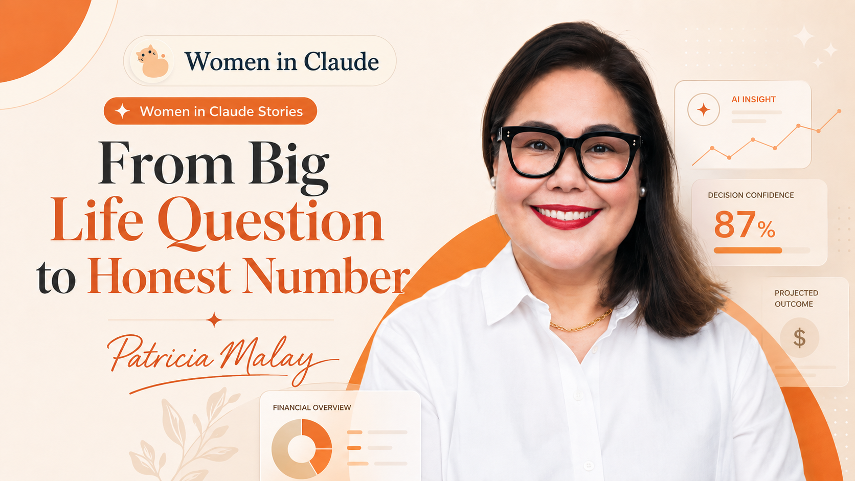 Patricia Malay built The Honest Number with Claude Code
